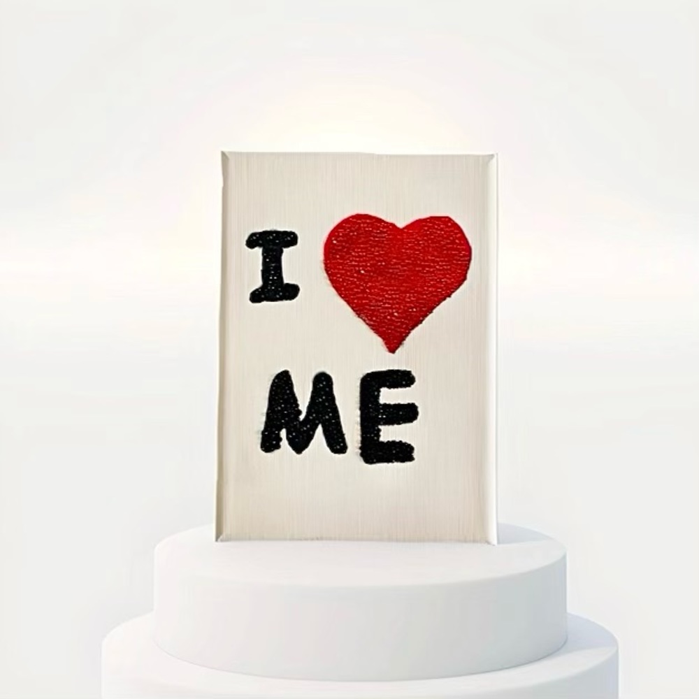 I <3 Me Rhinestone Art